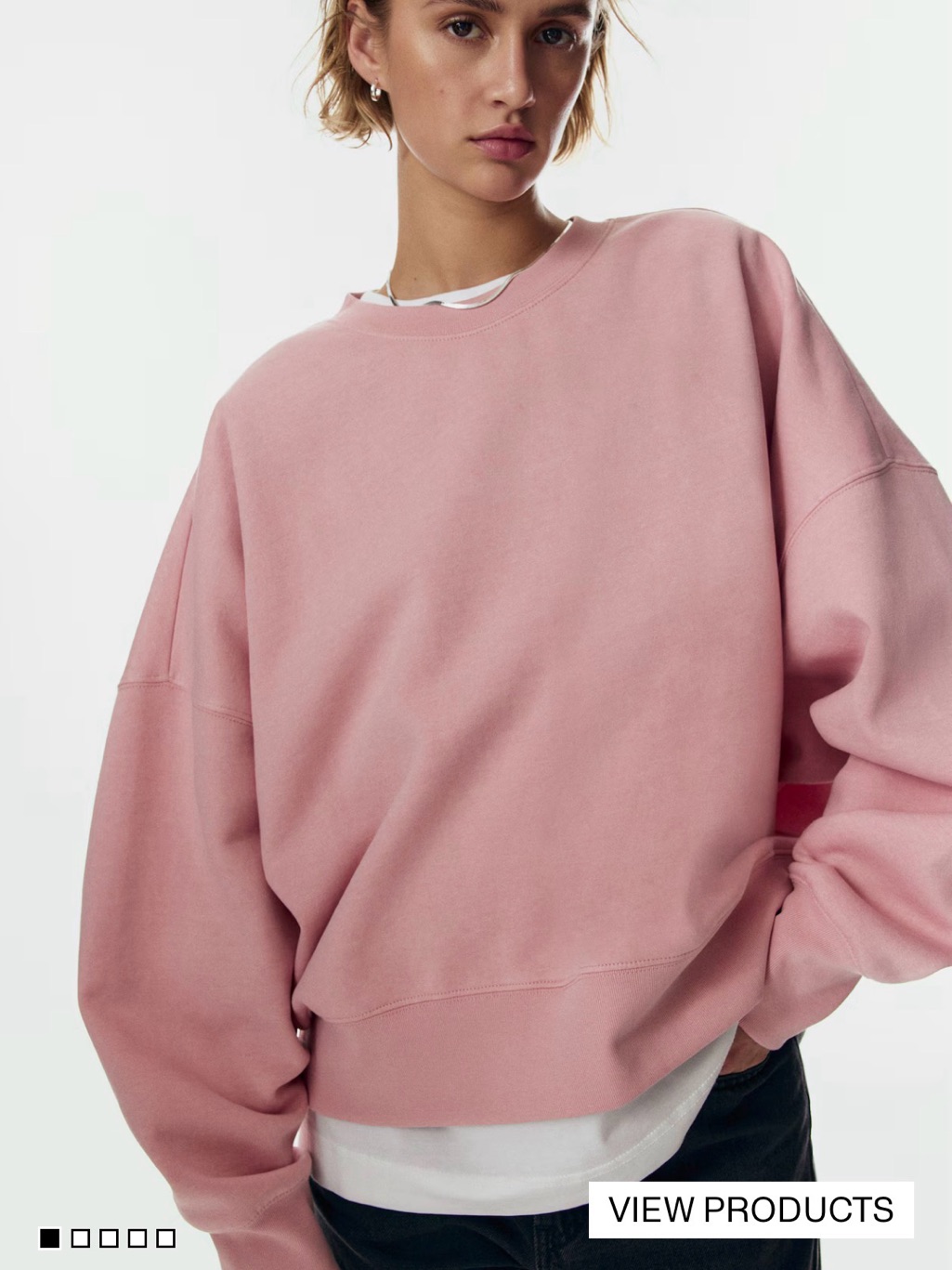 Nwt H&M Oversized Sweatshirt